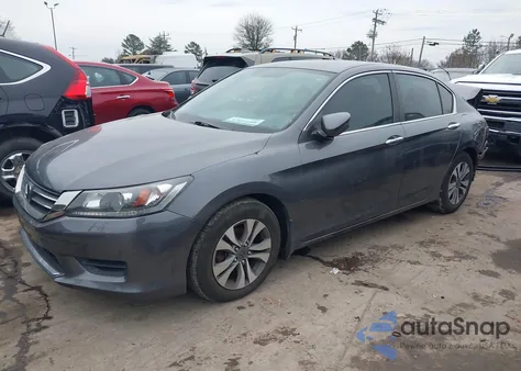 2013 Honda Accord Lx из США, поврежденный, VIN 1HGCR2F30DA158503